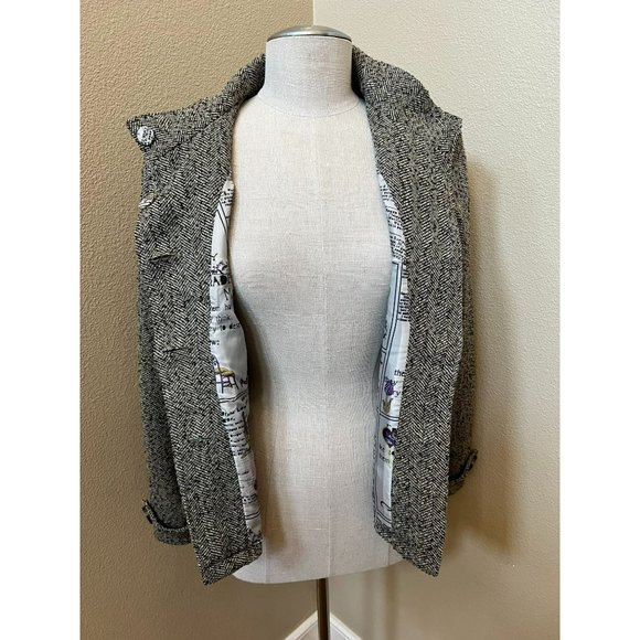 Women's Zara TRF Collection Wool Coat - Picture 6 of 6